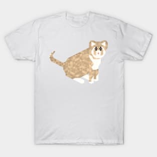 Geometric Cat T-Shirt